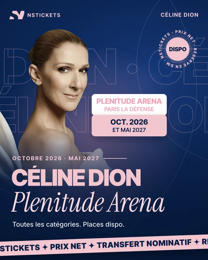 Céline Dion, Plenitude Arena, 14 oct. 2026