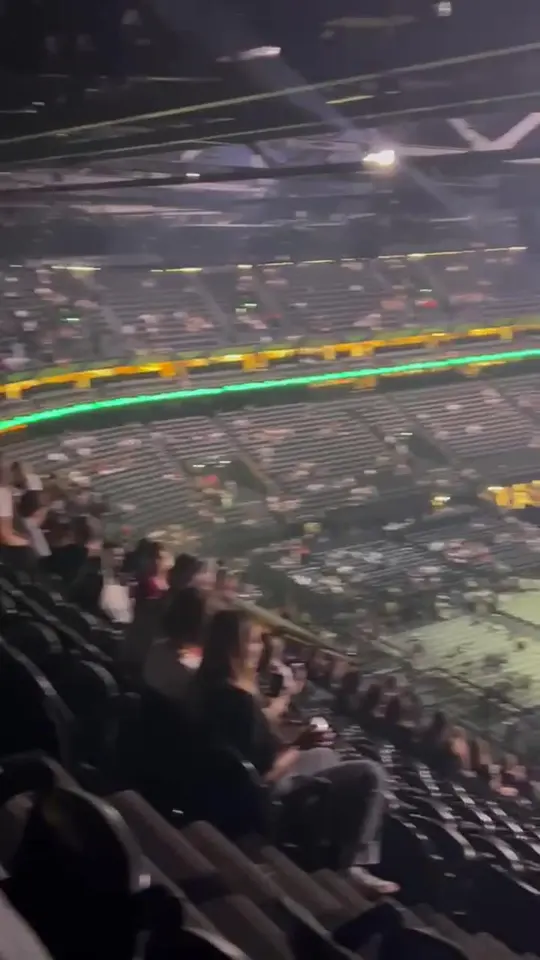 Vue depuis les places, Céline Dion, Gradins