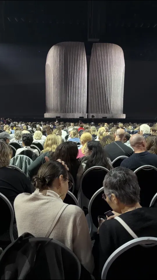 Vue depuis les places, Céline Dion, Parterre